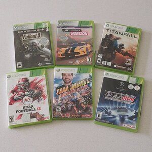 Set of 6 XBOX 360 Games